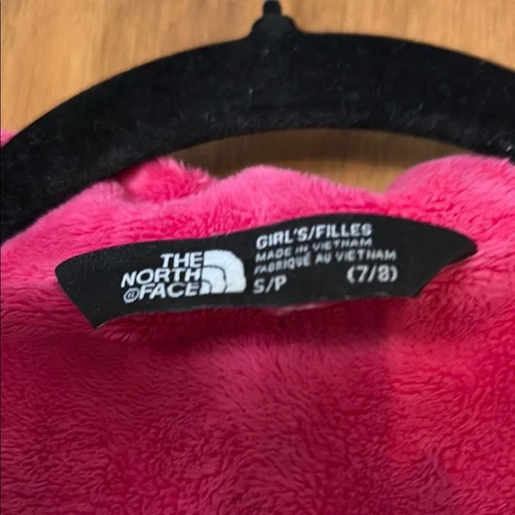 The North Face Girls Pink and Gray Jacket - Picture 2 of 6
